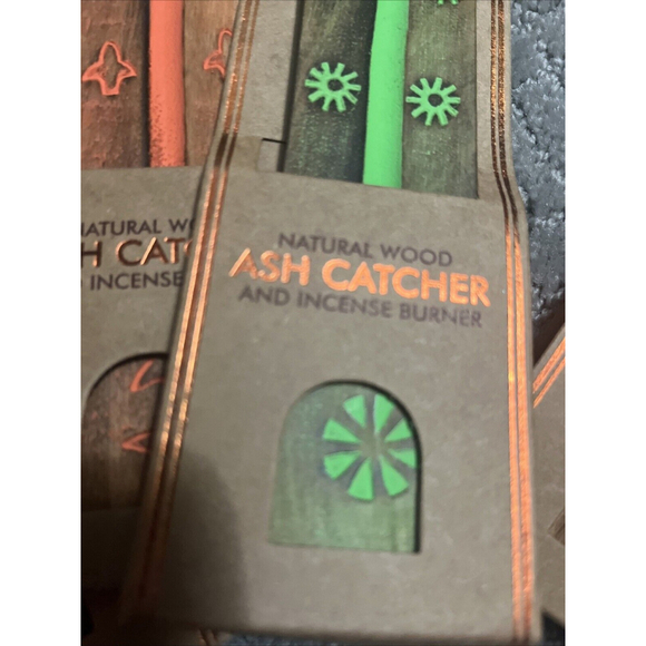 10 Piece Set Incense And Burner 5 Scents Plus 5 Burners Brand New Organic - Picture 7 of 9